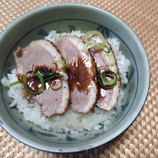 スモーク鴨丼